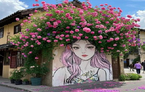 金湖怎么设计网红打卡墙绘