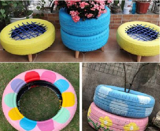 金湖墙体彩绘-变废为宝