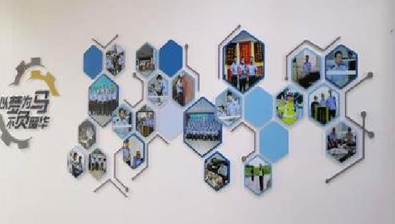 金湖文化墙最常见的做法。