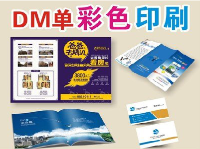 金湖单页印刷，色彩搭配简单。