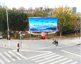 金湖户外大屏广告投放要点。